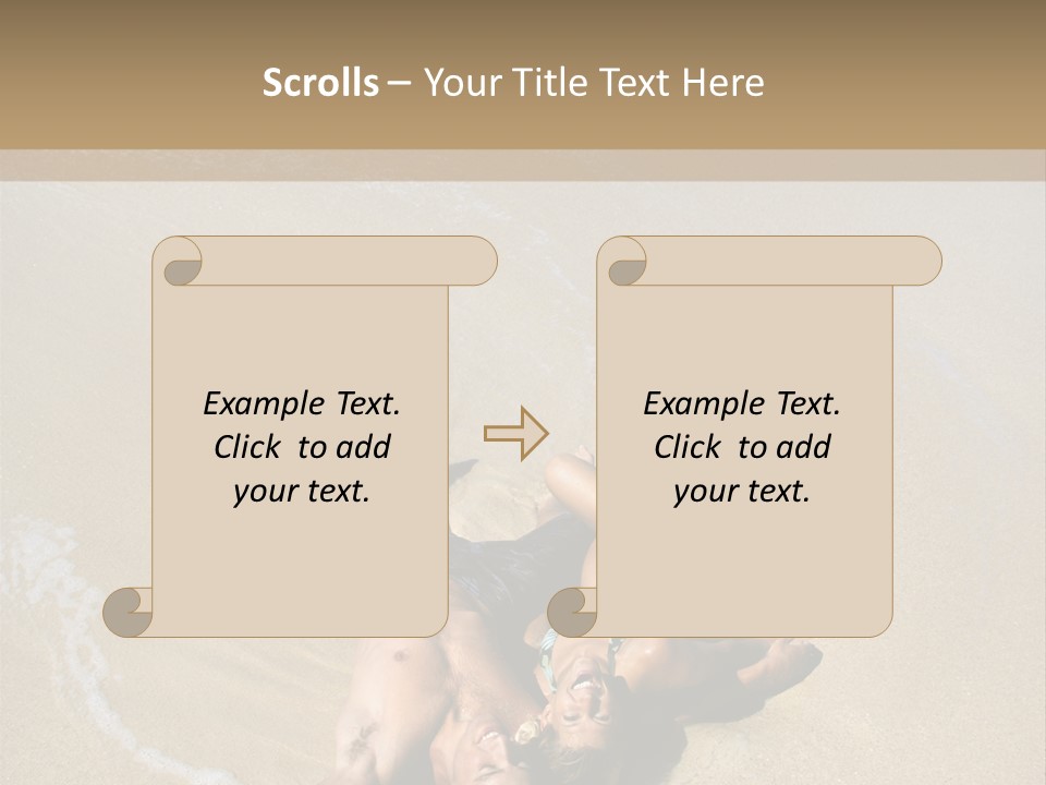 Adult Lifestyle Woman PowerPoint Template