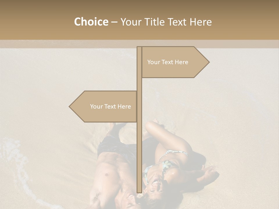 Adult Lifestyle Woman PowerPoint Template