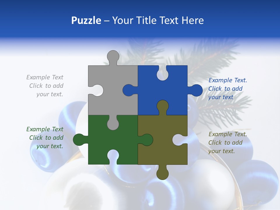 Celebration House Holiday PowerPoint Template