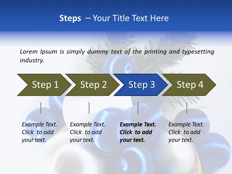Celebration House Holiday PowerPoint Template