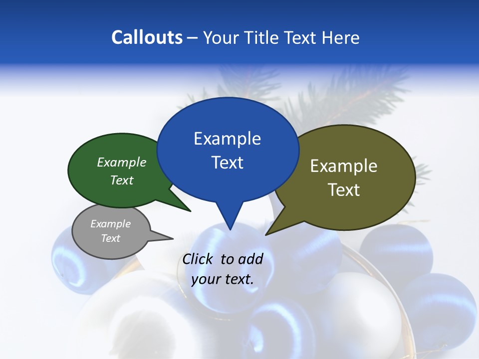 Celebration House Holiday PowerPoint Template