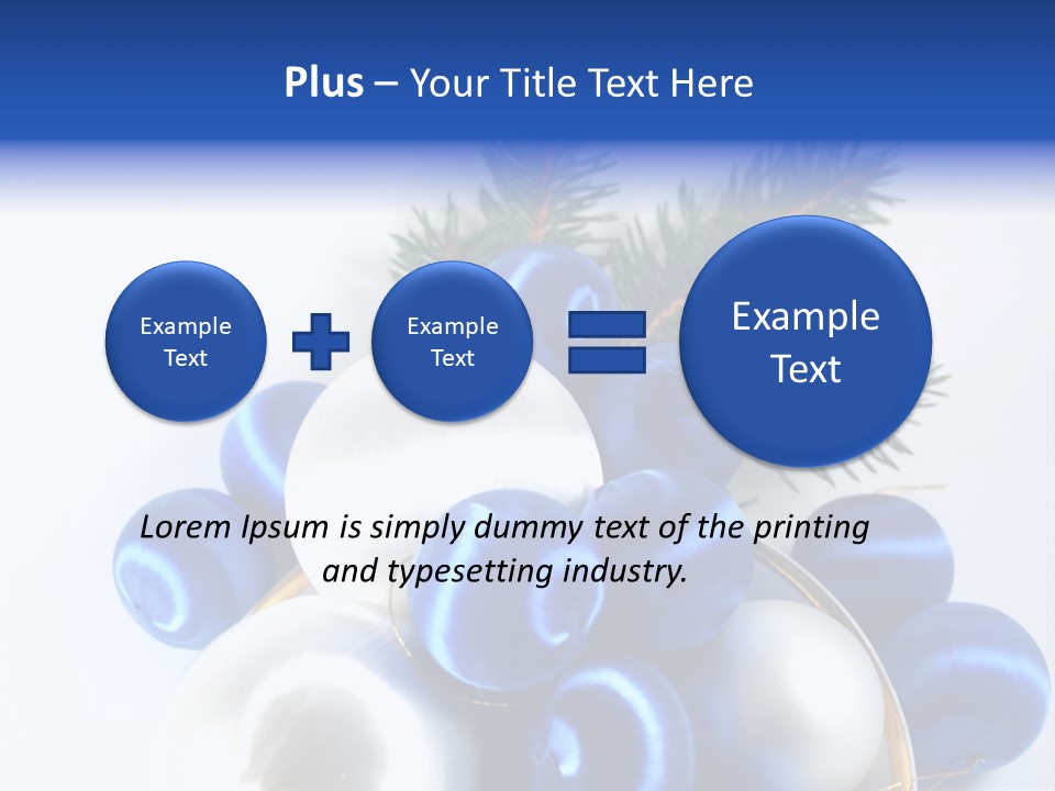 Celebration House Holiday PowerPoint Template