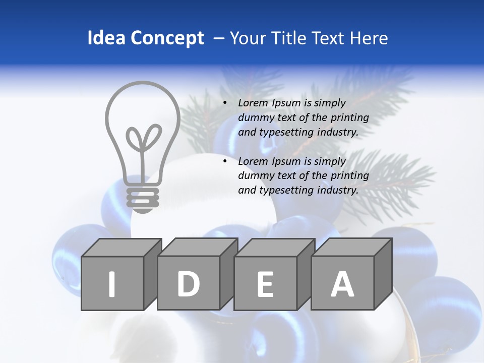 Celebration House Holiday PowerPoint Template