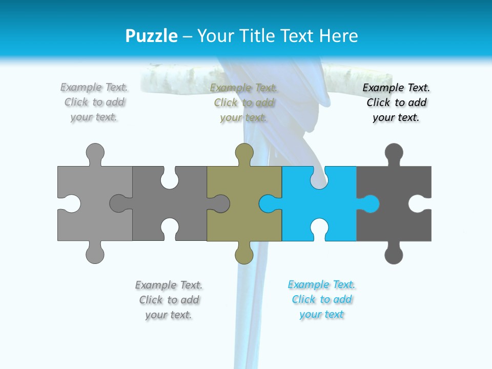 Path Canary Yellow PowerPoint Template