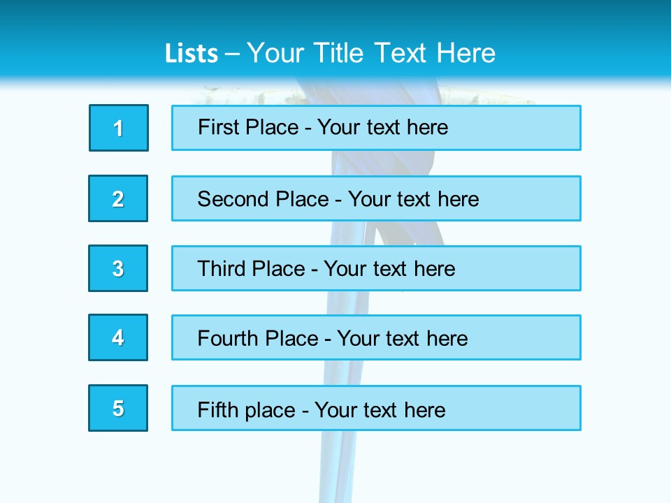 Path Canary Yellow PowerPoint Template