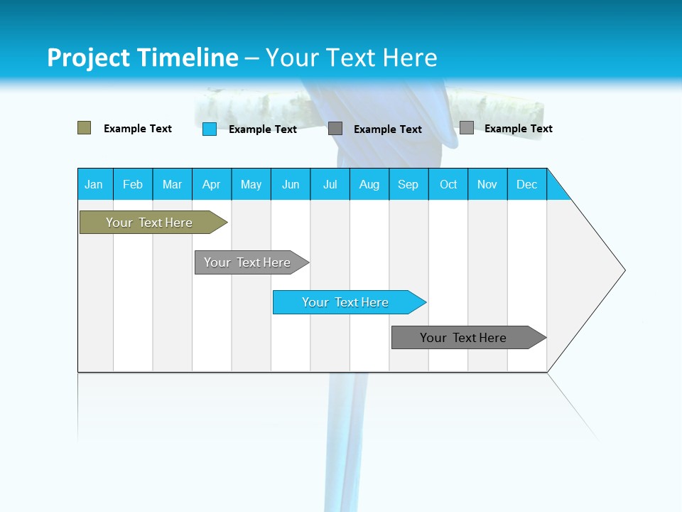 Path Canary Yellow PowerPoint Template