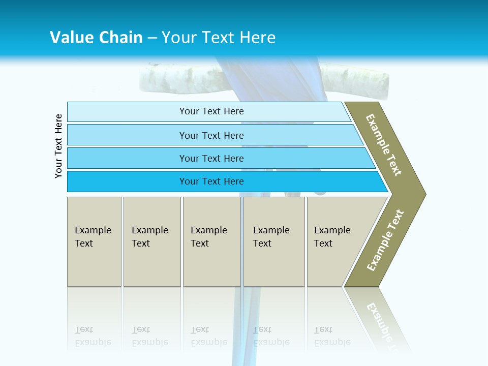 Path Canary Yellow PowerPoint Template