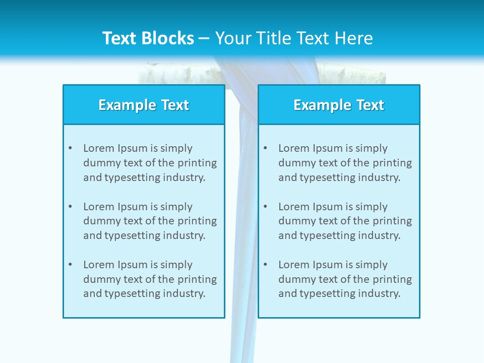 Path Canary Yellow PowerPoint Template