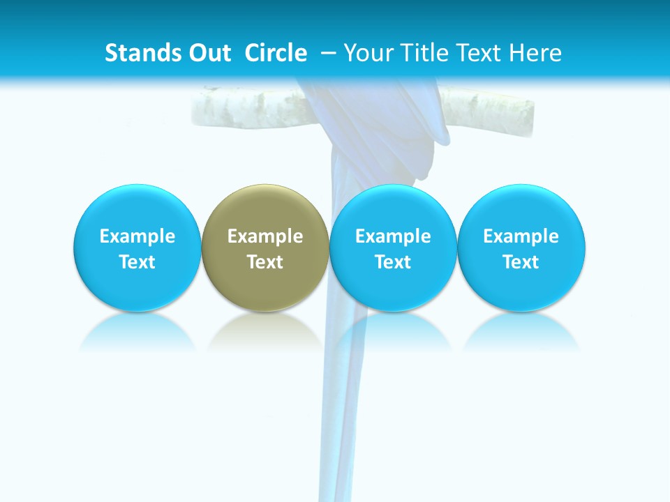 Path Canary Yellow PowerPoint Template