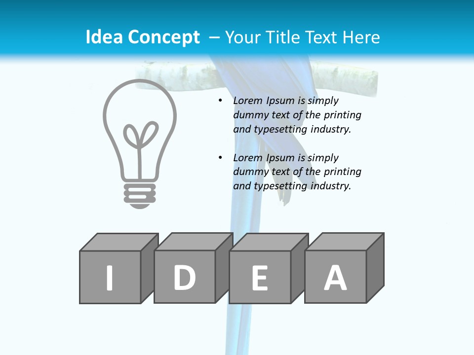 Path Canary Yellow PowerPoint Template