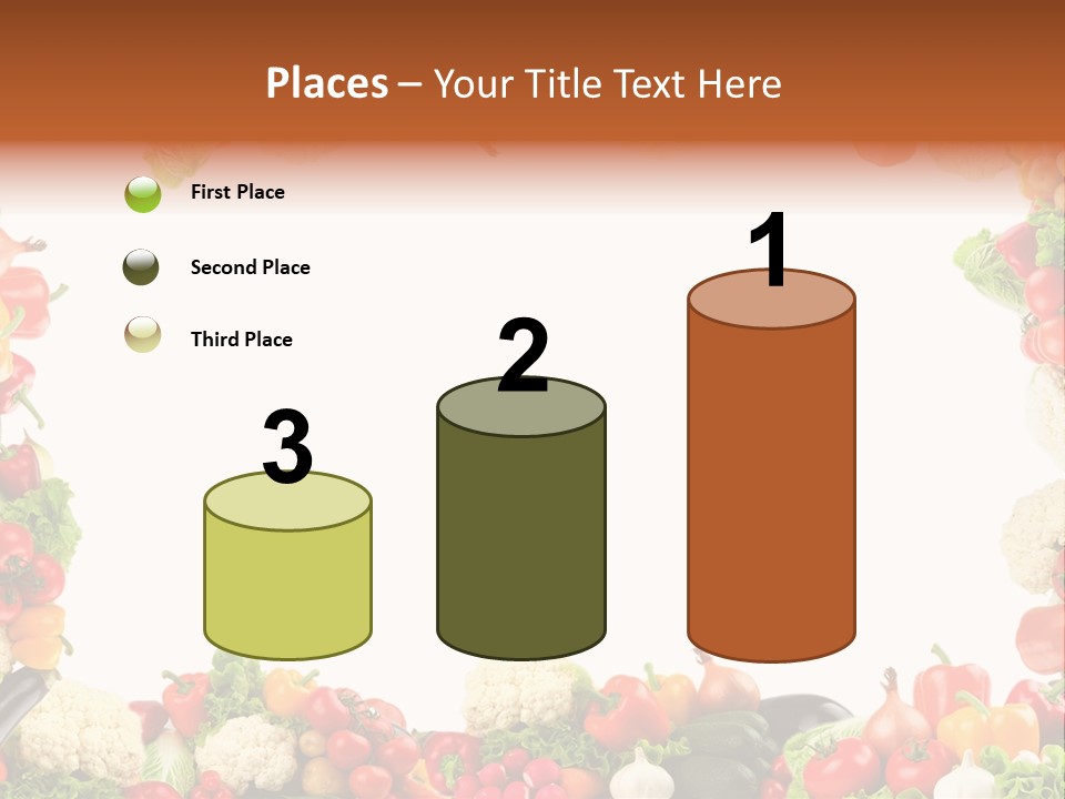 Ripe Ingredient Assorted PowerPoint Template
