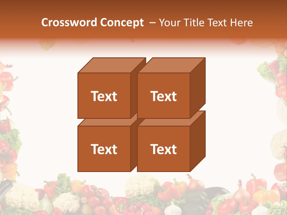 Ripe Ingredient Assorted PowerPoint Template