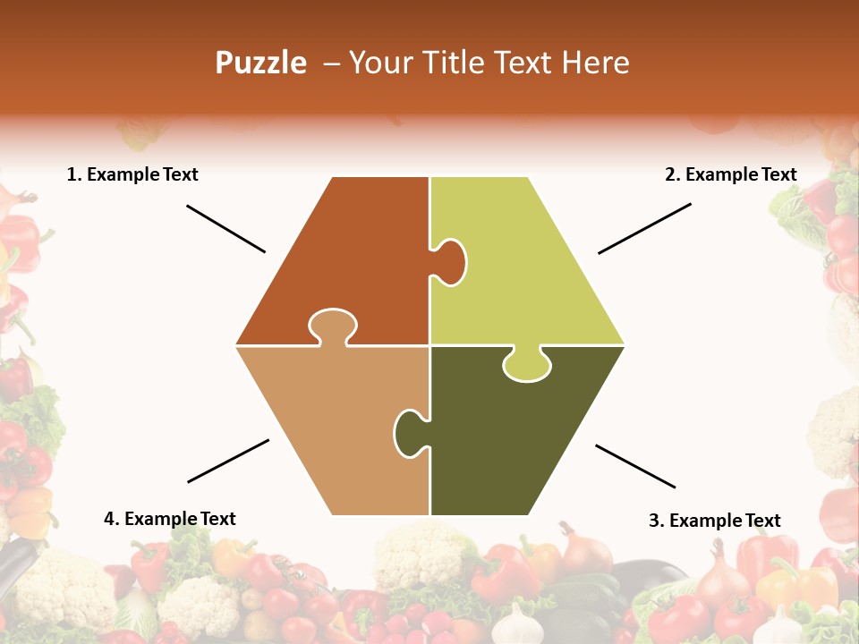 Ripe Ingredient Assorted PowerPoint Template