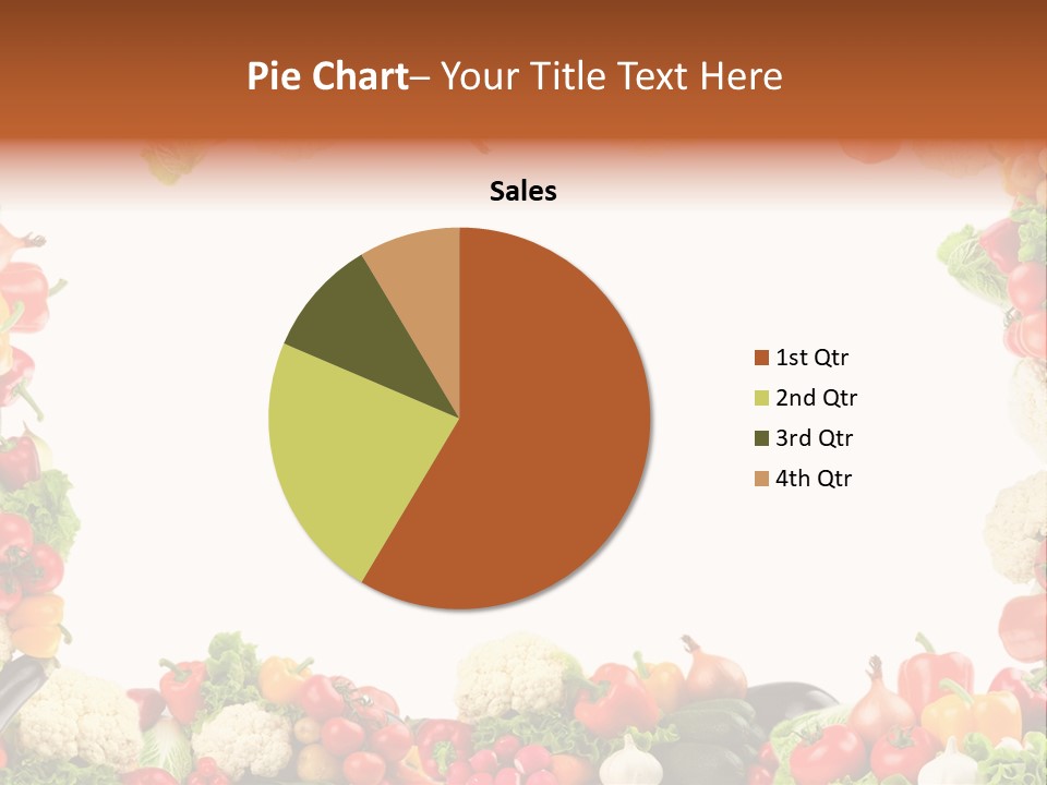 Ripe Ingredient Assorted PowerPoint Template