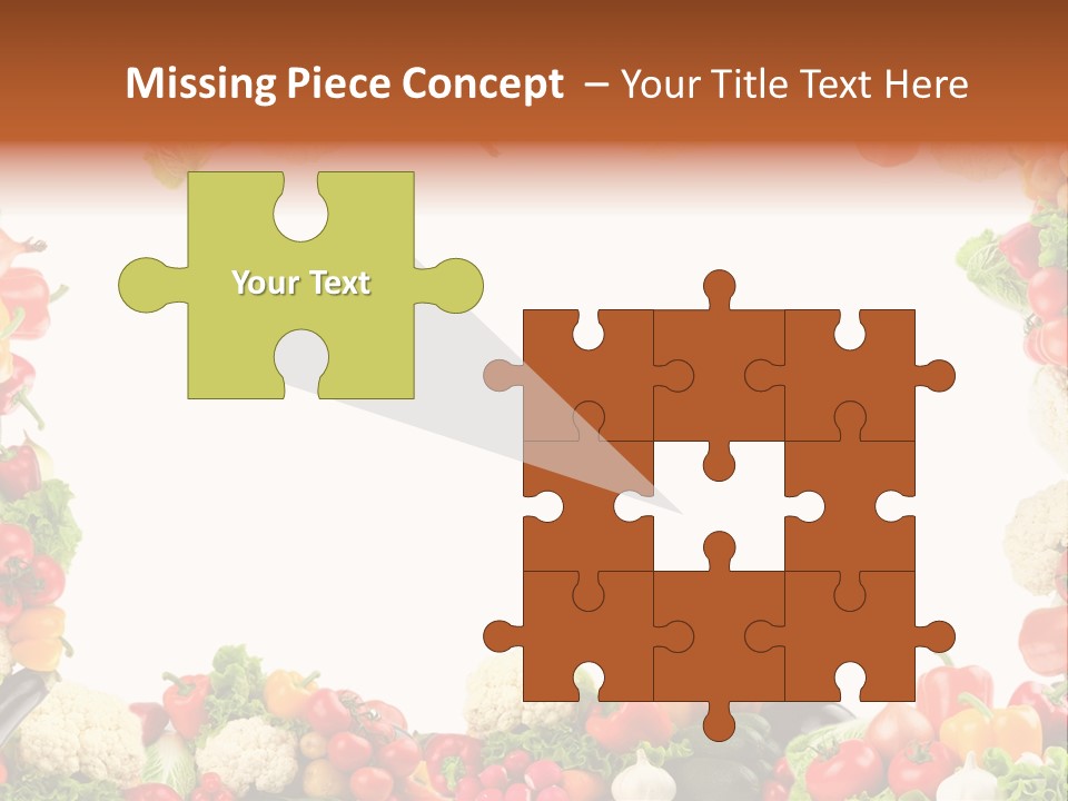 Ripe Ingredient Assorted PowerPoint Template