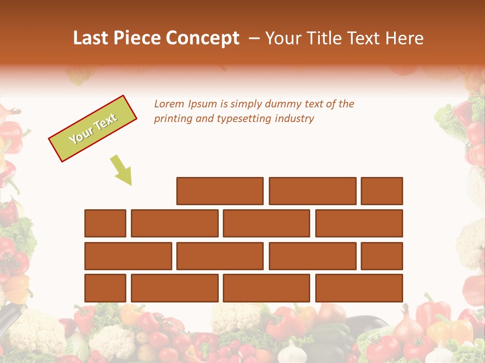 Ripe Ingredient Assorted PowerPoint Template
