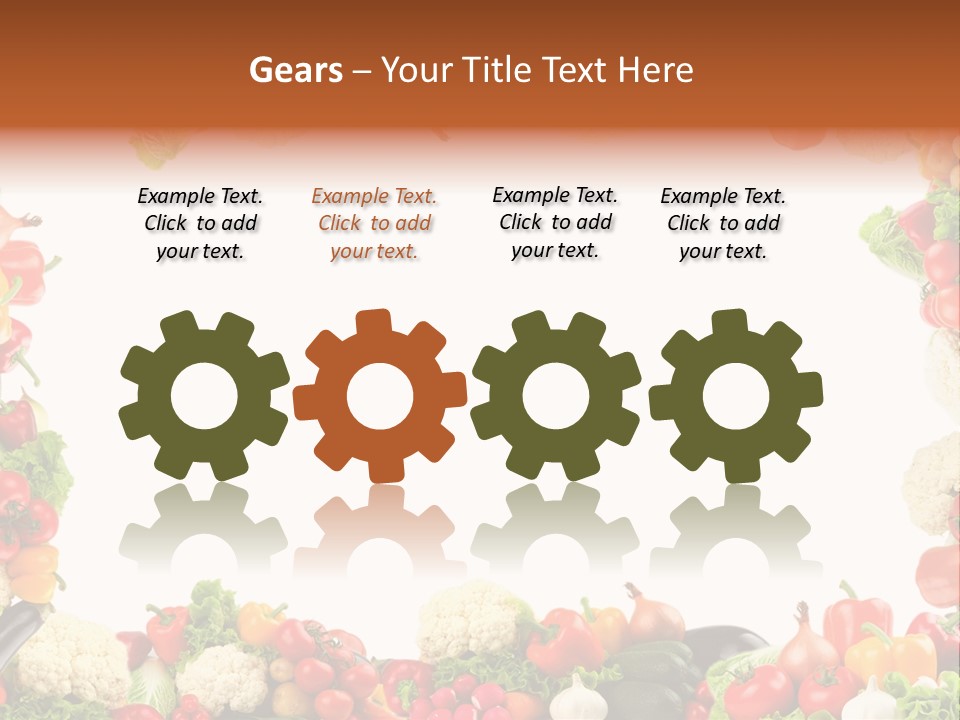 Ripe Ingredient Assorted PowerPoint Template