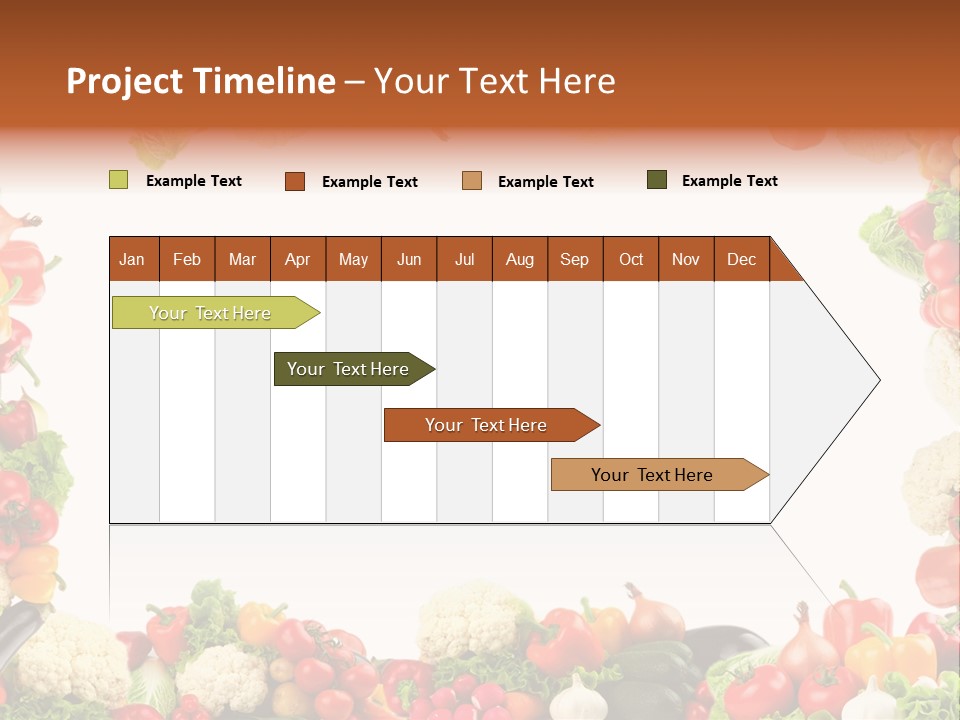 Ripe Ingredient Assorted PowerPoint Template