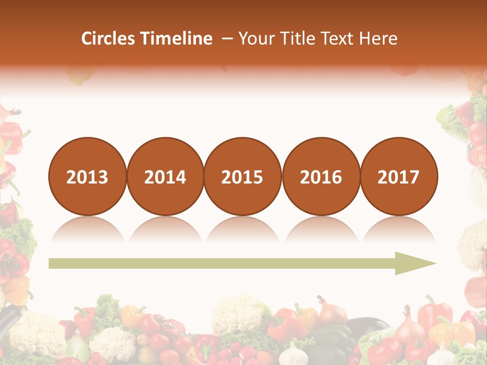 Ripe Ingredient Assorted PowerPoint Template
