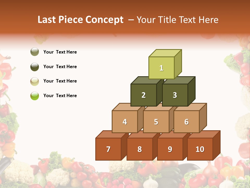 Ripe Ingredient Assorted PowerPoint Template