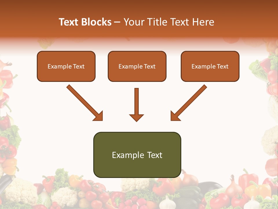 Ripe Ingredient Assorted PowerPoint Template