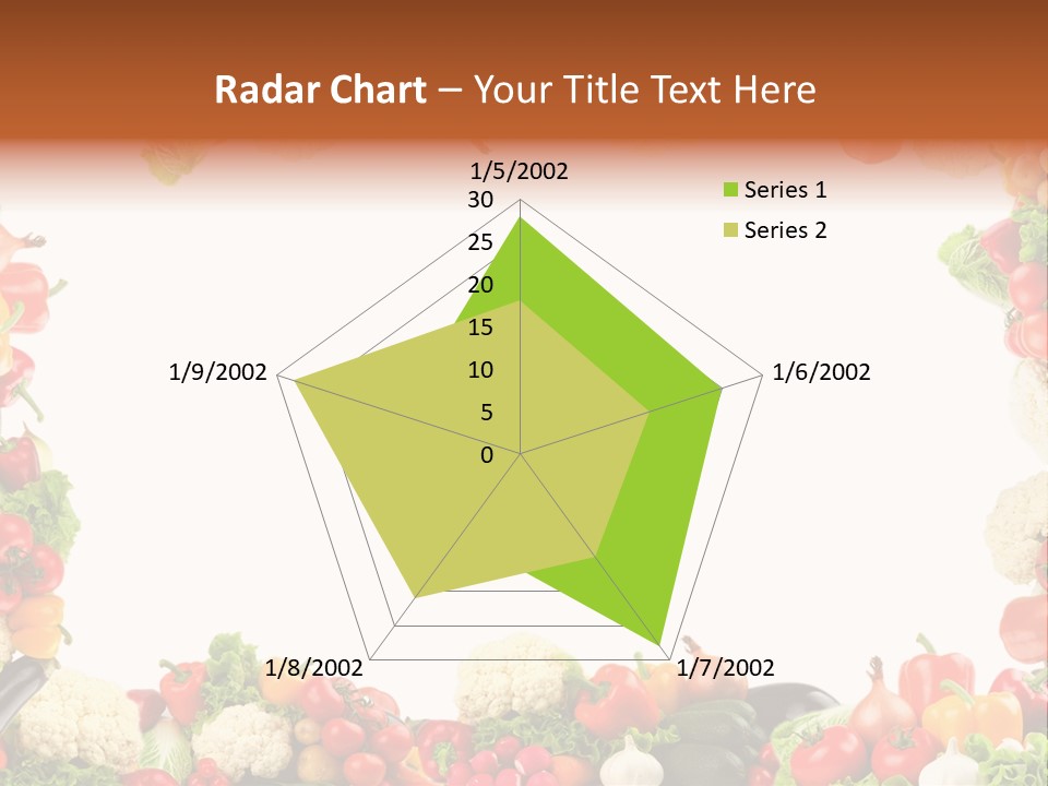 Ripe Ingredient Assorted PowerPoint Template