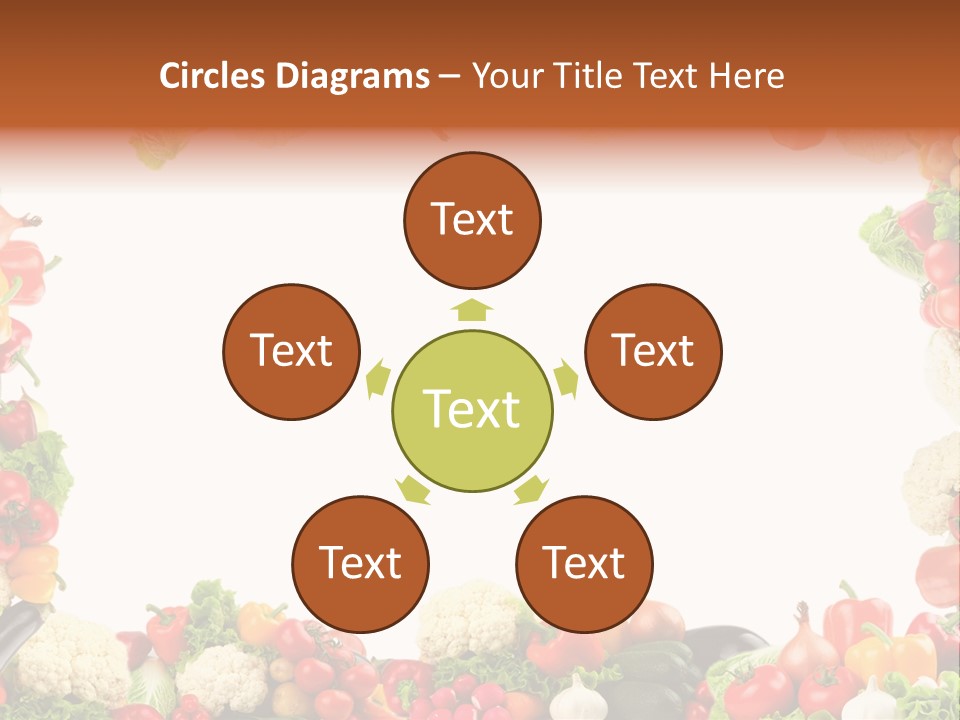 Ripe Ingredient Assorted PowerPoint Template