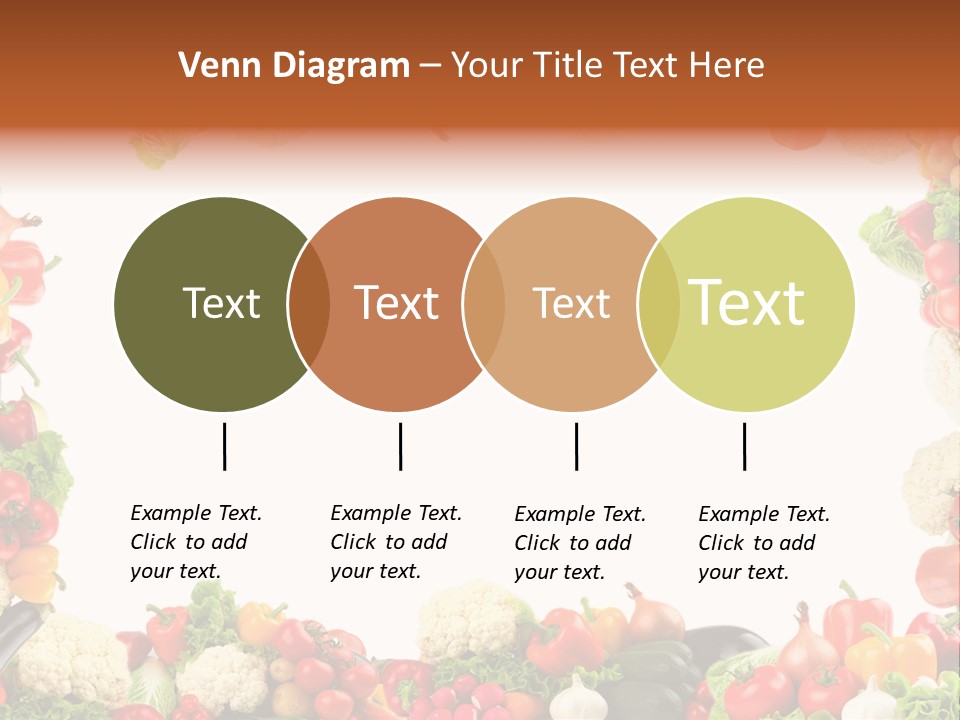Ripe Ingredient Assorted PowerPoint Template