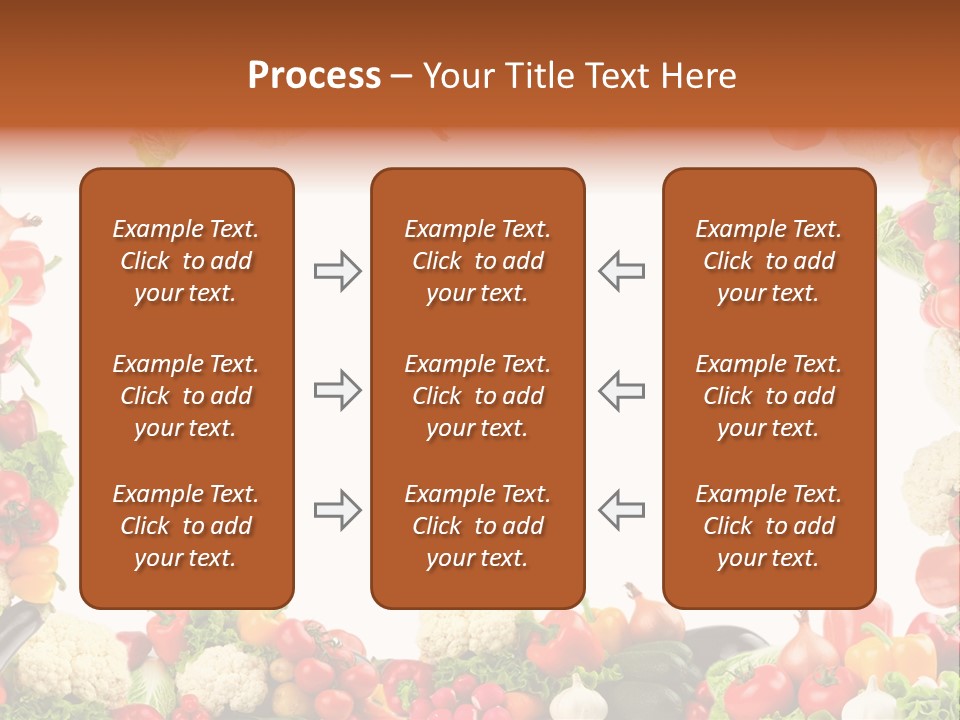 Ripe Ingredient Assorted PowerPoint Template