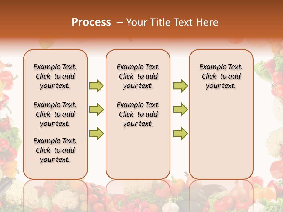 Ripe Ingredient Assorted PowerPoint Template