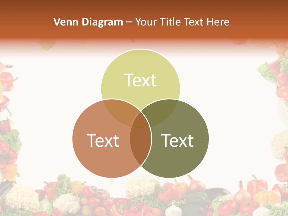 Ripe Ingredient Assorted PowerPoint Template