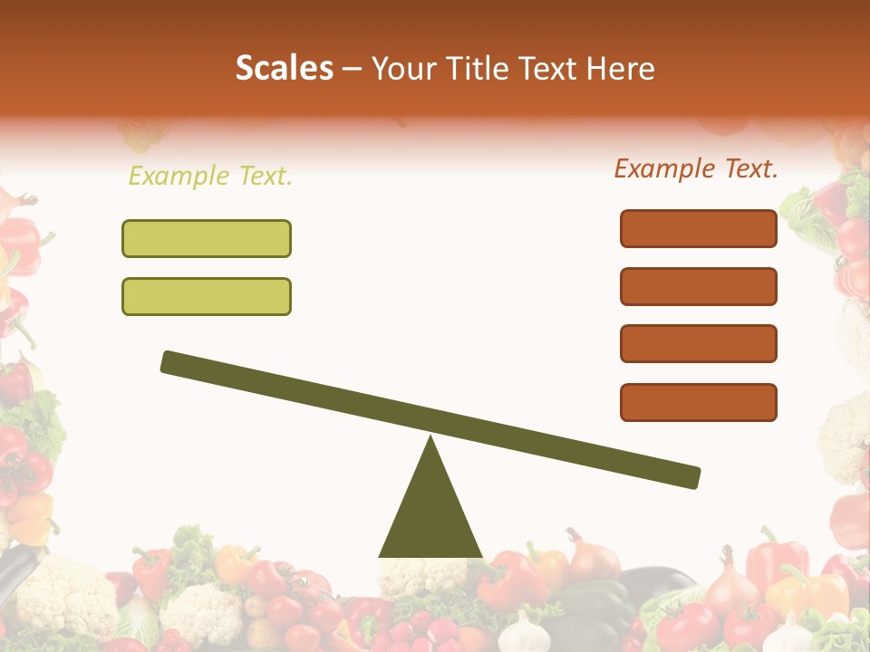Ripe Ingredient Assorted PowerPoint Template