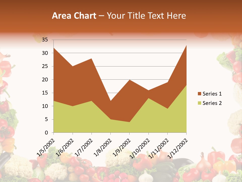 Ripe Ingredient Assorted PowerPoint Template