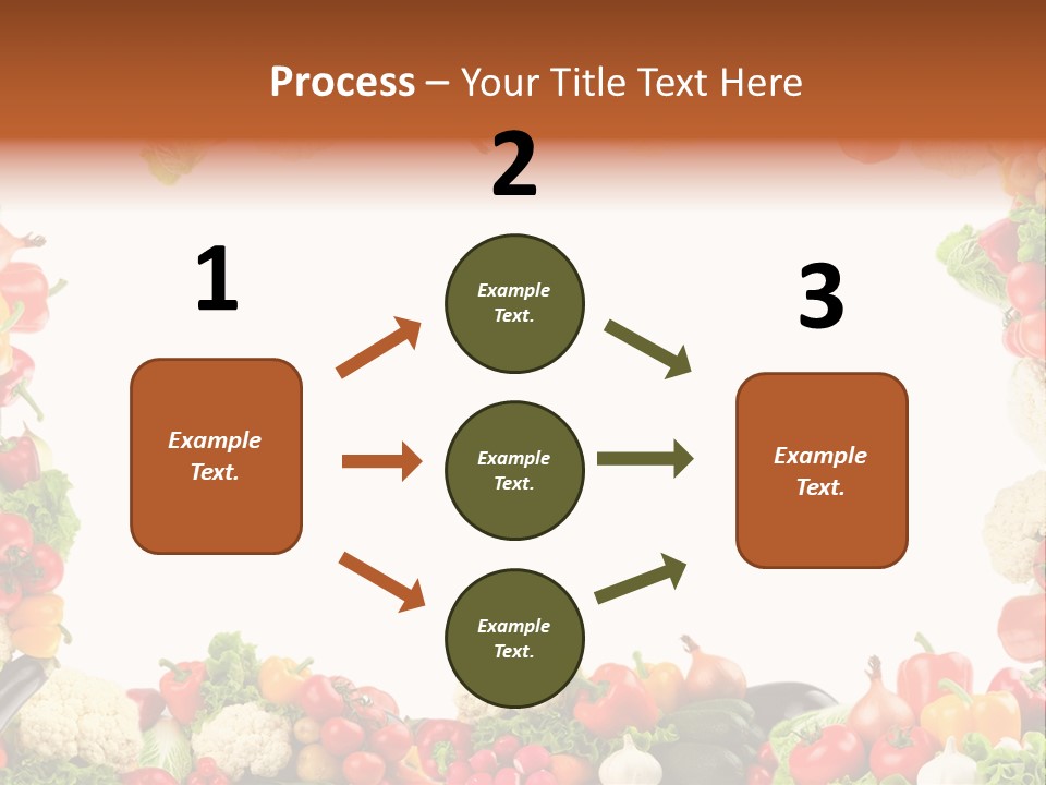 Ripe Ingredient Assorted PowerPoint Template