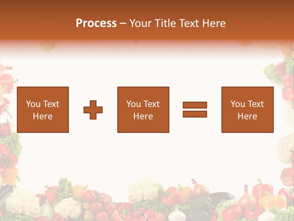 Ripe Ingredient Assorted PowerPoint Template