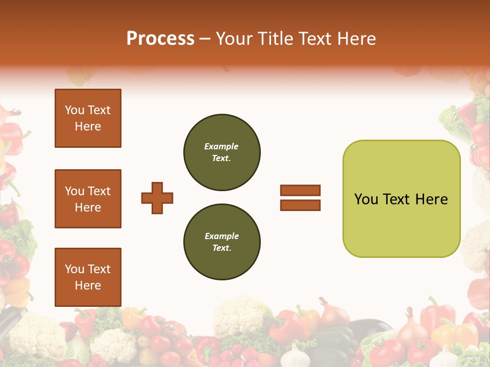 Ripe Ingredient Assorted PowerPoint Template