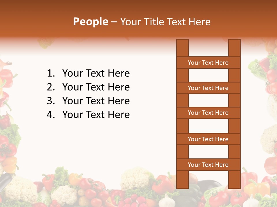 Ripe Ingredient Assorted PowerPoint Template