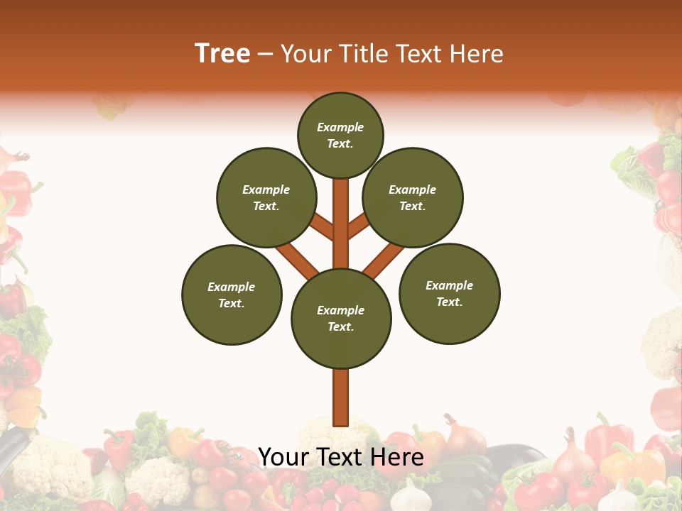 Ripe Ingredient Assorted PowerPoint Template
