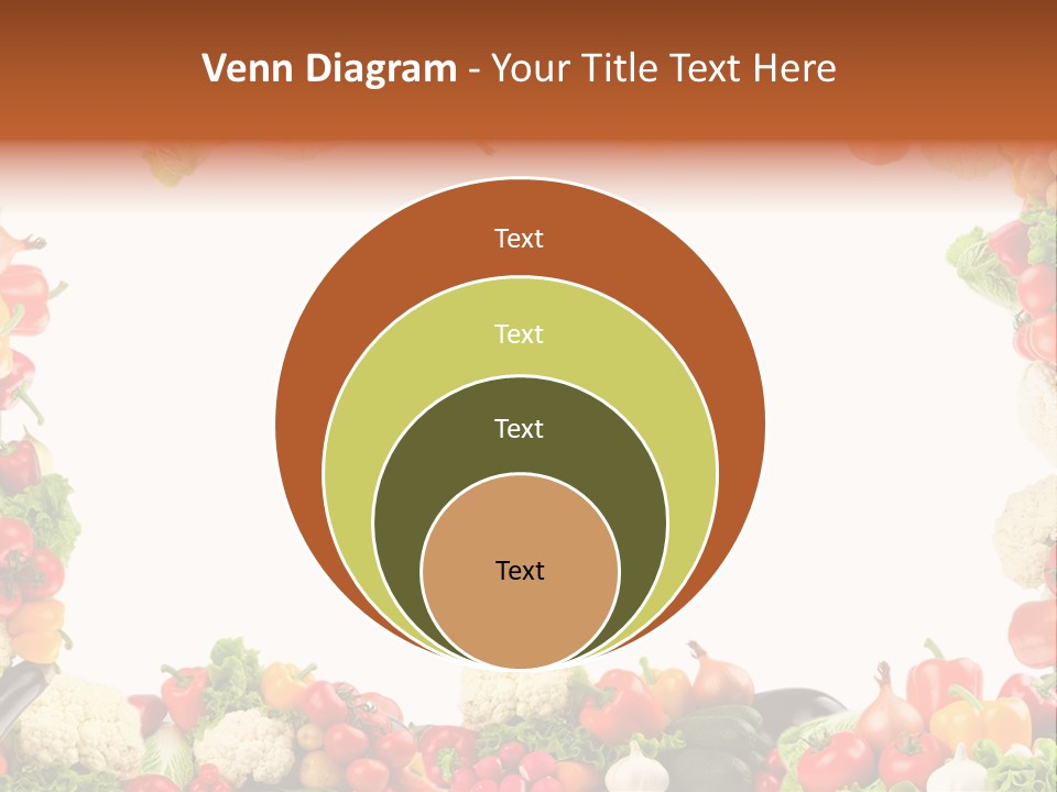 Ripe Ingredient Assorted PowerPoint Template