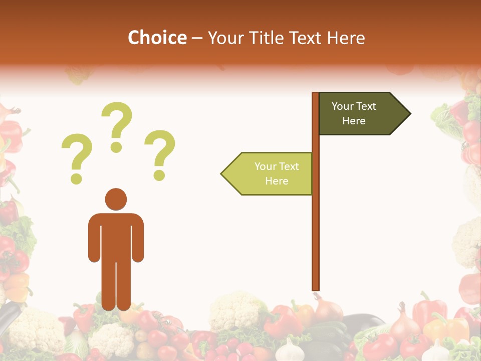 Ripe Ingredient Assorted PowerPoint Template