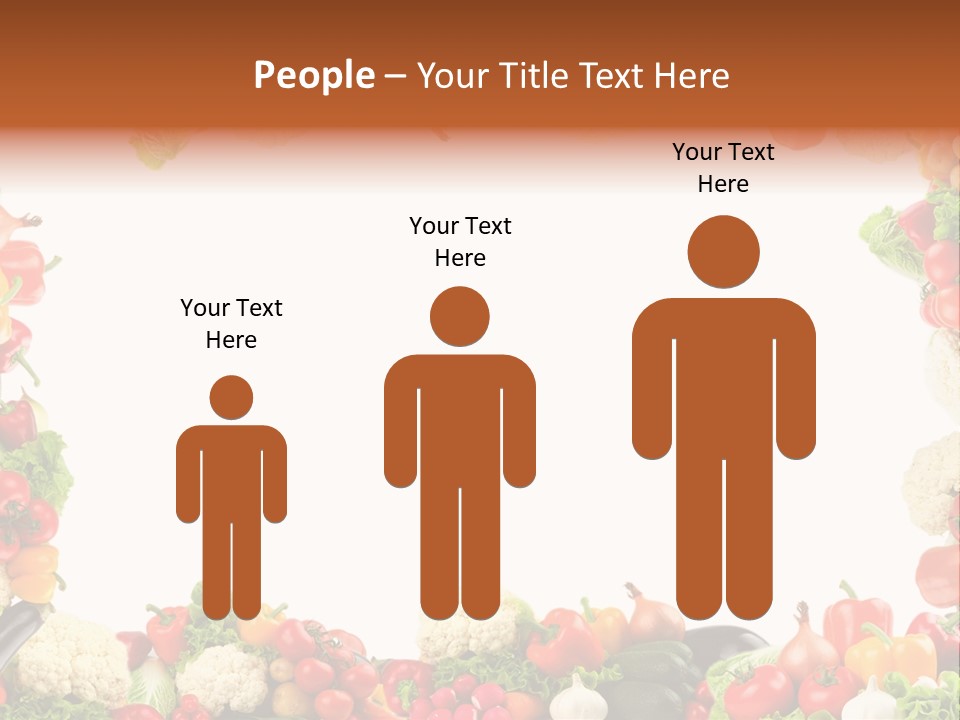 Ripe Ingredient Assorted PowerPoint Template