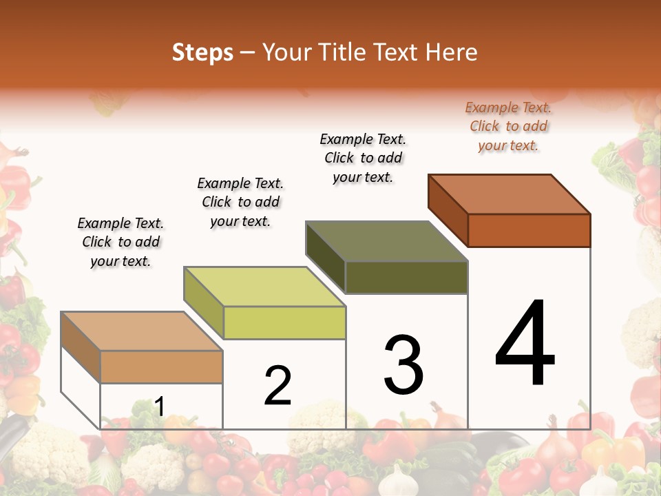 Ripe Ingredient Assorted PowerPoint Template