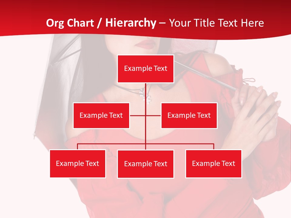 Long Wet Red PowerPoint Template