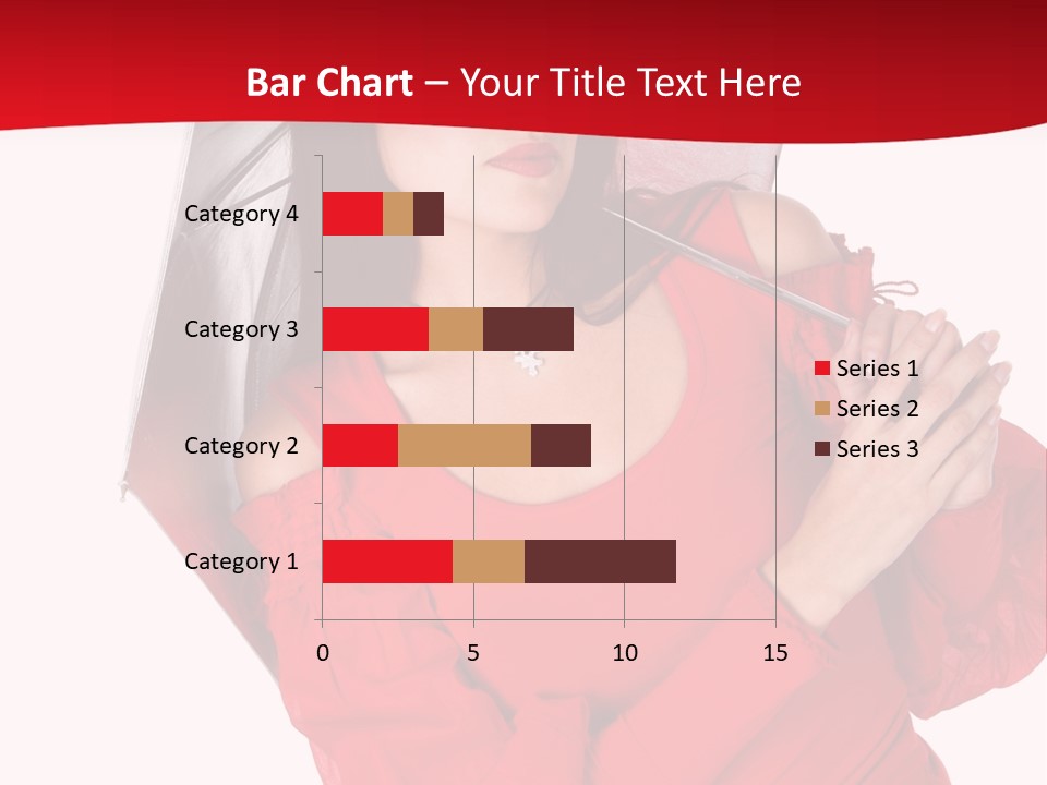 Long Wet Red PowerPoint Template