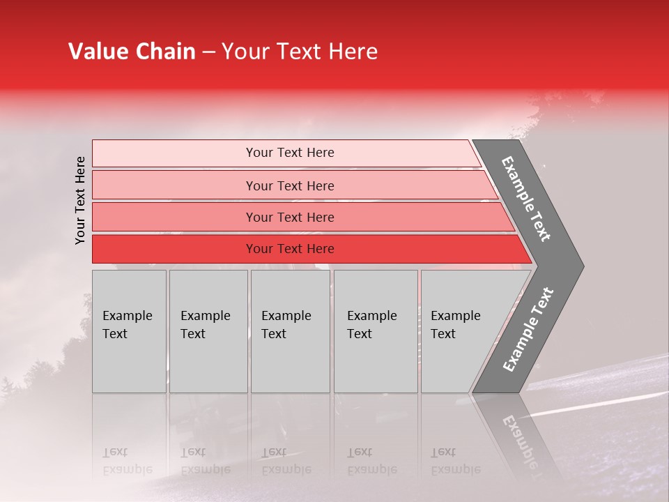Good Logistic Road PowerPoint Template