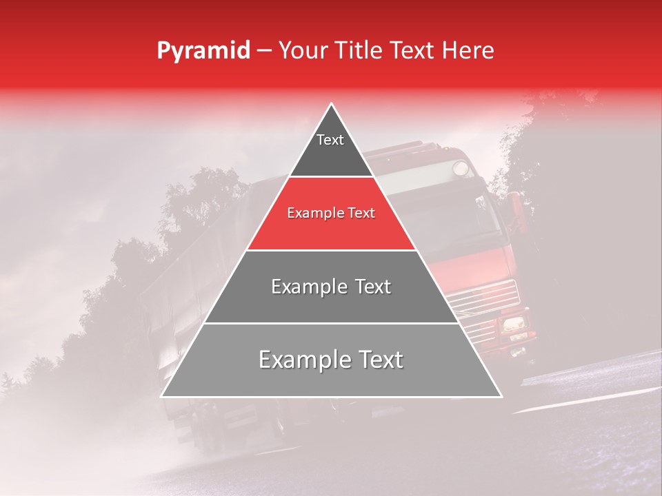 Good Logistic Road PowerPoint Template