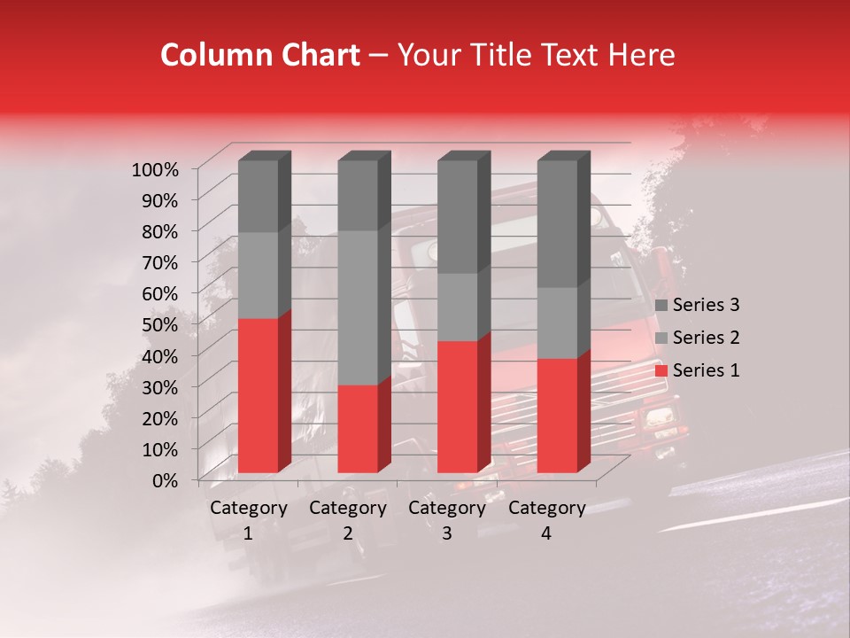 Good Logistic Road PowerPoint Template