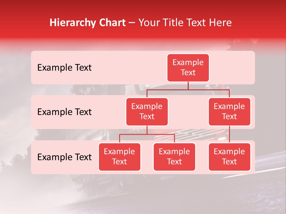 Good Logistic Road PowerPoint Template