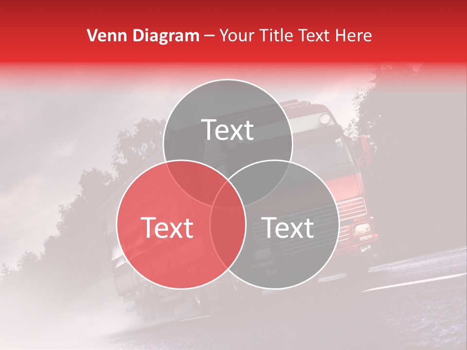 Good Logistic Road PowerPoint Template