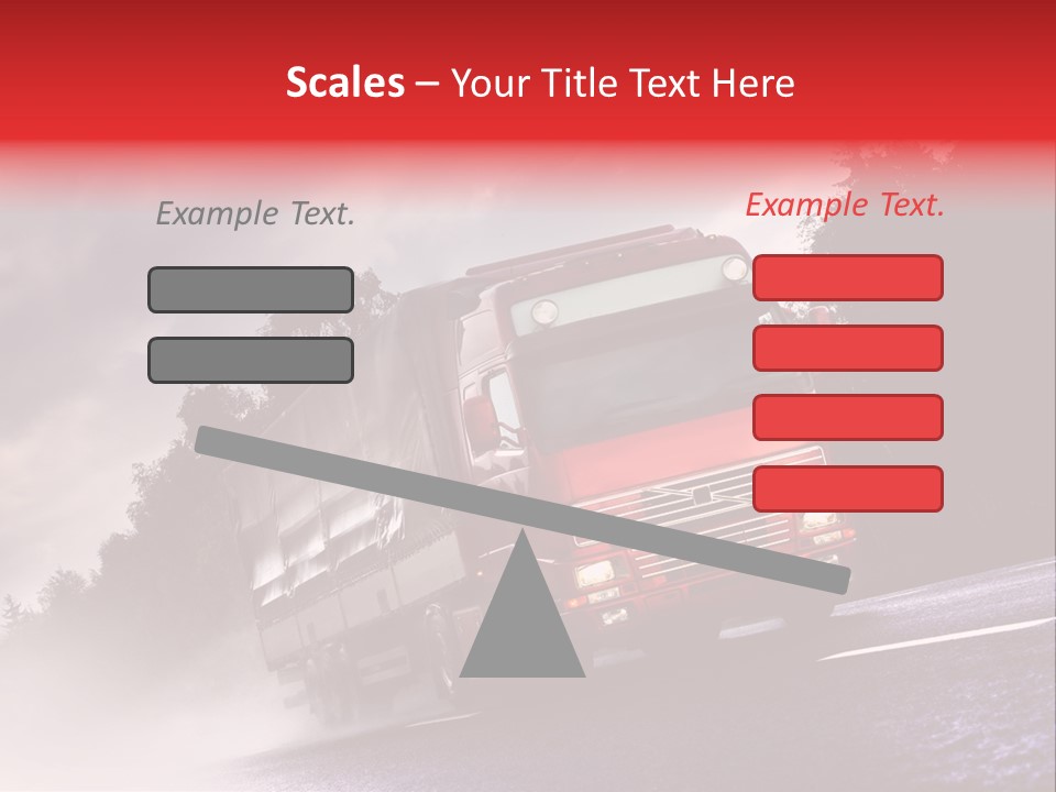 Good Logistic Road PowerPoint Template